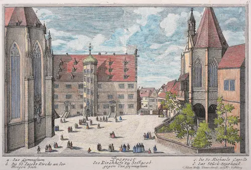 Johann Friedrich Schmidt "Kirchhof" RothenburgMuseum