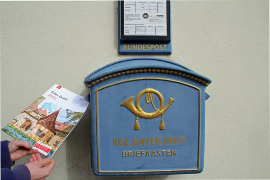 Order brochures in Rothenburg ob der Tauber