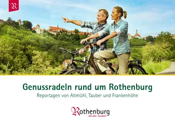 Brochure for pleasure cycling in Rothenburg