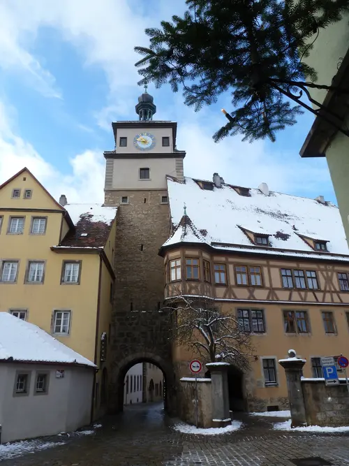 Torre Blanca en Rothenburg ob der Tauber